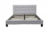 Fine Living - Ashton Bed Unit - White PU Photo