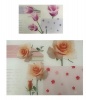 Glass Cutting Boards - Set of 2-Roses & Tulips Photo