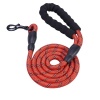 Dog Leash with Padded Handle - Red Photo