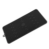 Foldable Creative Drain Silicone Drying Pad - Black Photo