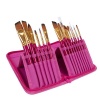 15" 1 Long Handle Paint Brush Set - Pink Photo