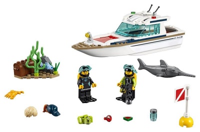 Photo of LEGO City Diving Yacht 60221