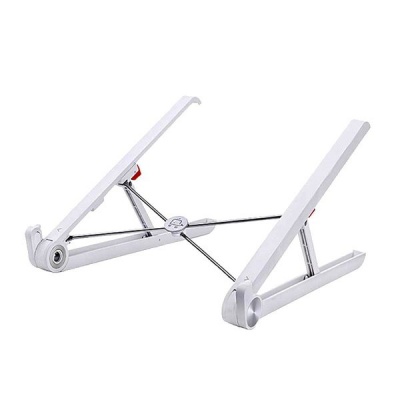 Photo of Adjustable Laptop Desk Stand - White