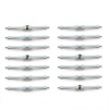 Shoeps Elastic Shoelaces - White with Minion Buttons Photo