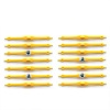 Shoeps Elastic Shoelaces - Yellow with Minion Buttons Photo