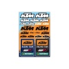 FX KTM Racing Sticker Sheet Photo