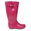 Kangol Ladies Tall Wellies - Berry Photo