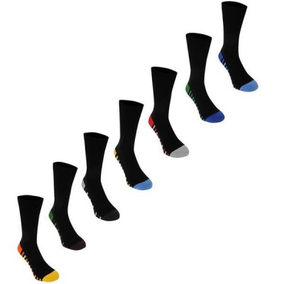 Photo of Kangol Men's Formal 7 Pack Socks - Colour Str Sole
