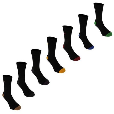Photo of Kangol Men's Formal 7 Pack Socks - Heel Toe