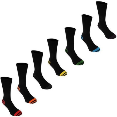 Photo of Kangol Men's Formal 7 Pack Socks - Week - Men's 7-11
