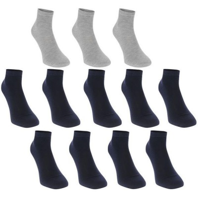 Photo of Donnay Men's Trainer Socks 12 Pack - Dark Donnay Men's Trainer Socks 12 Pack - Dark Assorted