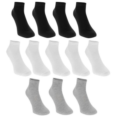 Photo of Donnay Men's Trainer Socks 12 Pack - Multi Assorted