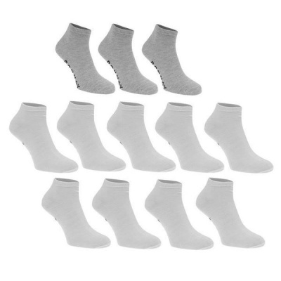 Photo of Donnay Men's Trainer Liner Socks 12 Pack - White