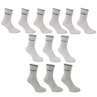 Photo of Donnay Men's Crew Socks 12 Pack - White