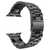 Apple 44mm Watch Strap by Zonabel - Black Steel Photo