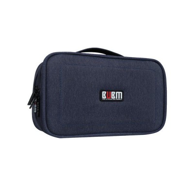 Photo of BUBM Cable And Gadget Organizer Carry Case -M-Navy Blue