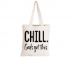Chill God's Got This - Eco-Cotton Natural Fibre Bag Photo