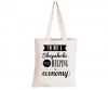 I'm Not a Shopaholic - Eco-Cotton Natural Fibre Bag Photo