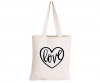 Love - Eco-Cotton Natural Fibre Bag Photo