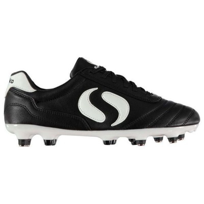 Photo of Sondico Men's Strike Soft Ground Football Boots - Black & White