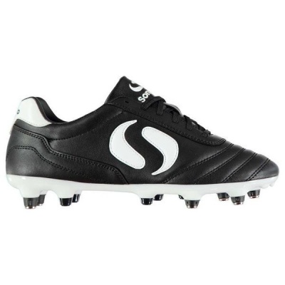 Photo of Sondico Child's Strike SG Football Boots - Black & White