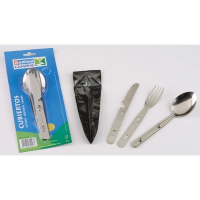 Photo of Ibili - Camping Cutlery Set - Set Of 3