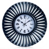 Decorative Wall Clock Black Photo