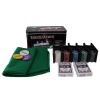 Poker Set 200 Pieces Professional Poker Chips 2 Decks of Cards & Dealer B Photo