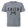 Faith over Fear! - Adult - Unisex - T-Shirt - Grey Photo