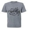 Spooky - Halloween Inspired! - Adult - Unisex - T-Shirt - Grey Photo