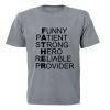 Definition of Father! - Adult - Unisex - T-Shirt - Grey Photo
