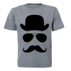 Mr. Cool - Adult - Unisex - T-Shirt - Grey Photo