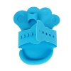 Pet Rubber Grooming Massage Brush - Blue Photo