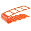 4-Lattice Remote Control Storage Rack - Orange Photo