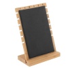 Jewelry Necklace Pendant Display Stand Holder Rack - Black Photo