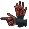 Heat Resistant Thick Silicone Cooking Baking Gloves - 1 Pair Photo