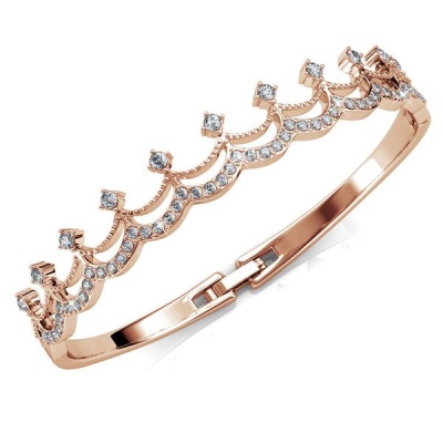 Photo of Destiny Brianna Royal Bracelet with Swarovski Crystals