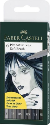 Photo of Faber-Castell: Pitt Artist Pens Soft Brush