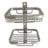 Portable Vertical Storage Shampoo Box - Silver Photo