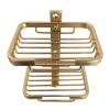 Portable Vertical Storage Shampoo Box - Gold Photo