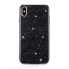 We Love Gadgets iPhone X & XS Powder Glitter Cover Black Photo