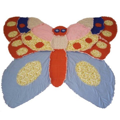 Photo of Butterfly Flannel Rag - Quilt