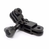 Three-Way Adjustable Pivot Arm Helmet Mount for GoPro Hero7/6/5 Photo