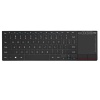 Rii QWERTY Touchpad 10 Keyless Keyboard Touch Volume Control Black Photo