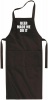 Qtees Africa Beer Made Me Do it Black Apron Photo
