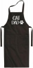 Qtees Africa Cat Dad Black Apron Photo