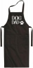 Qtees Africa Dog Dad Black Apron Photo