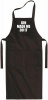 Qtees Africa Gin Made Me Do it Black Apron Photo