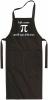 Qtees Africa I Ate Some PI Black Apron Photo