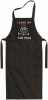 Qtees Africa I Love My Dad This Much Black Apron Photo